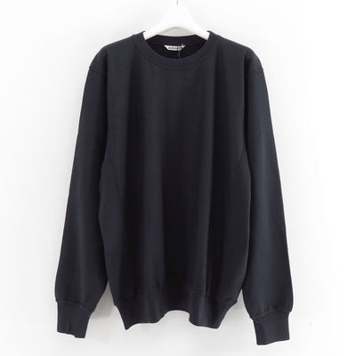 【AURALEE/オーラリー】<br>ELASTIC HIGH GAUGE SWEAT P/O <br>A25SP02NU