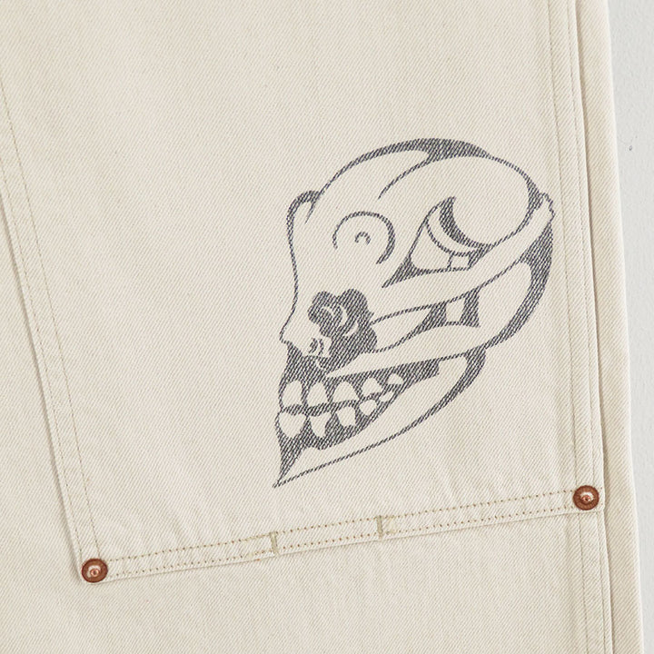 SUGARHILL/シュガーヒル】TATTOO FLASH PRINT MODERN DENIM PAINTER