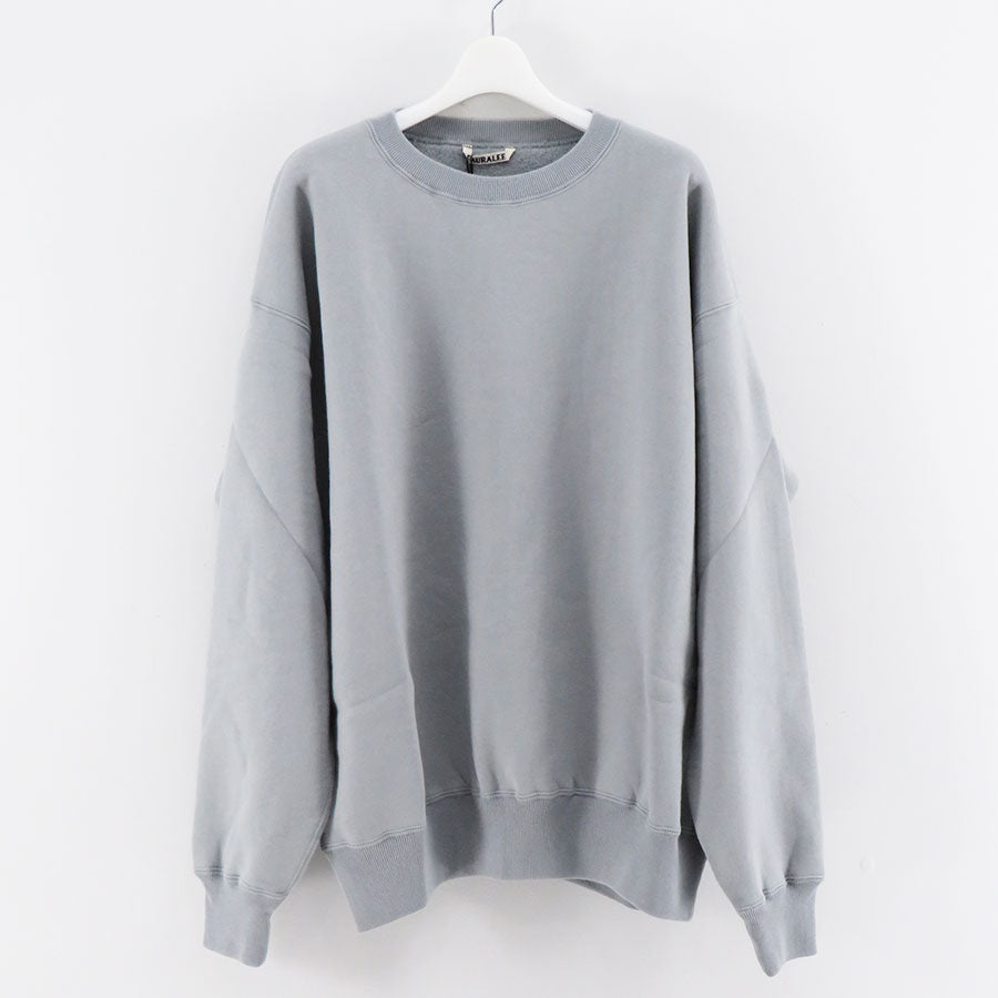 オーラリー smooth soft sweat Bluegray