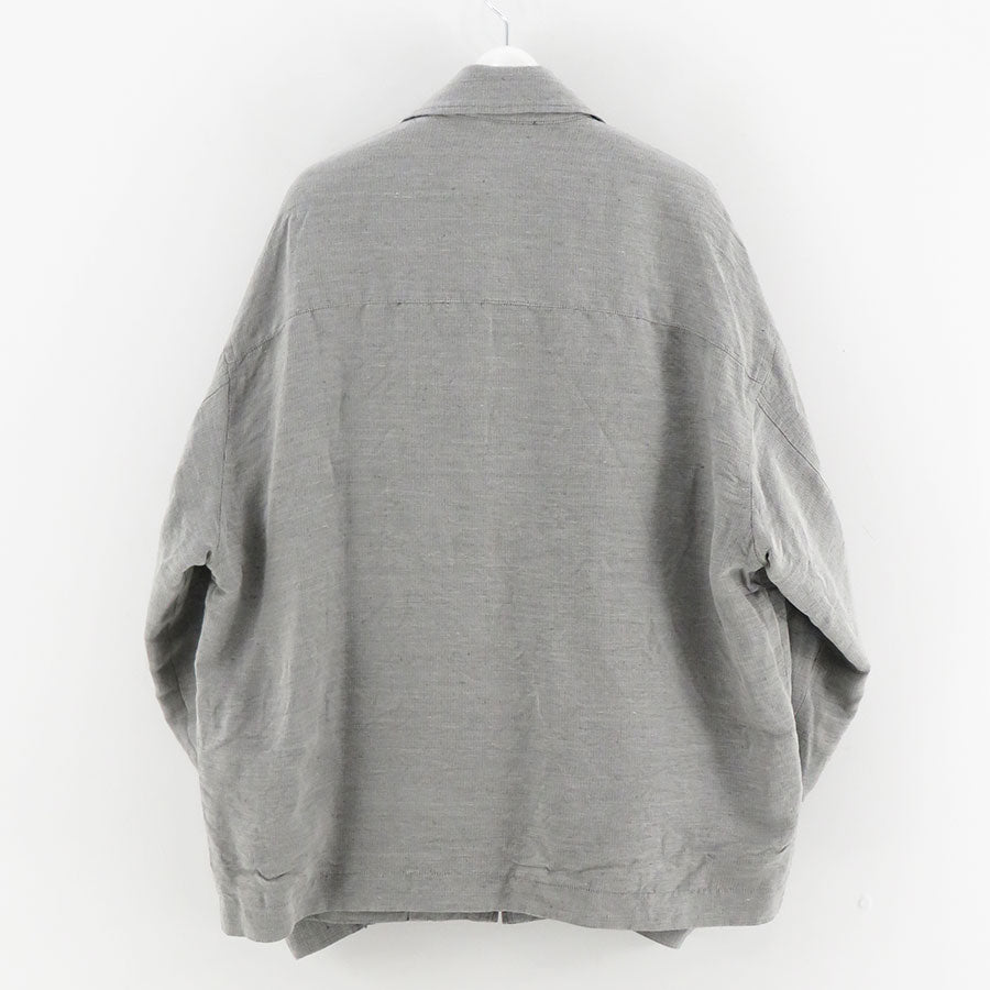 Graphpaper/グラフペーパー】Linen Cupro Hopsack Harrington Jacket