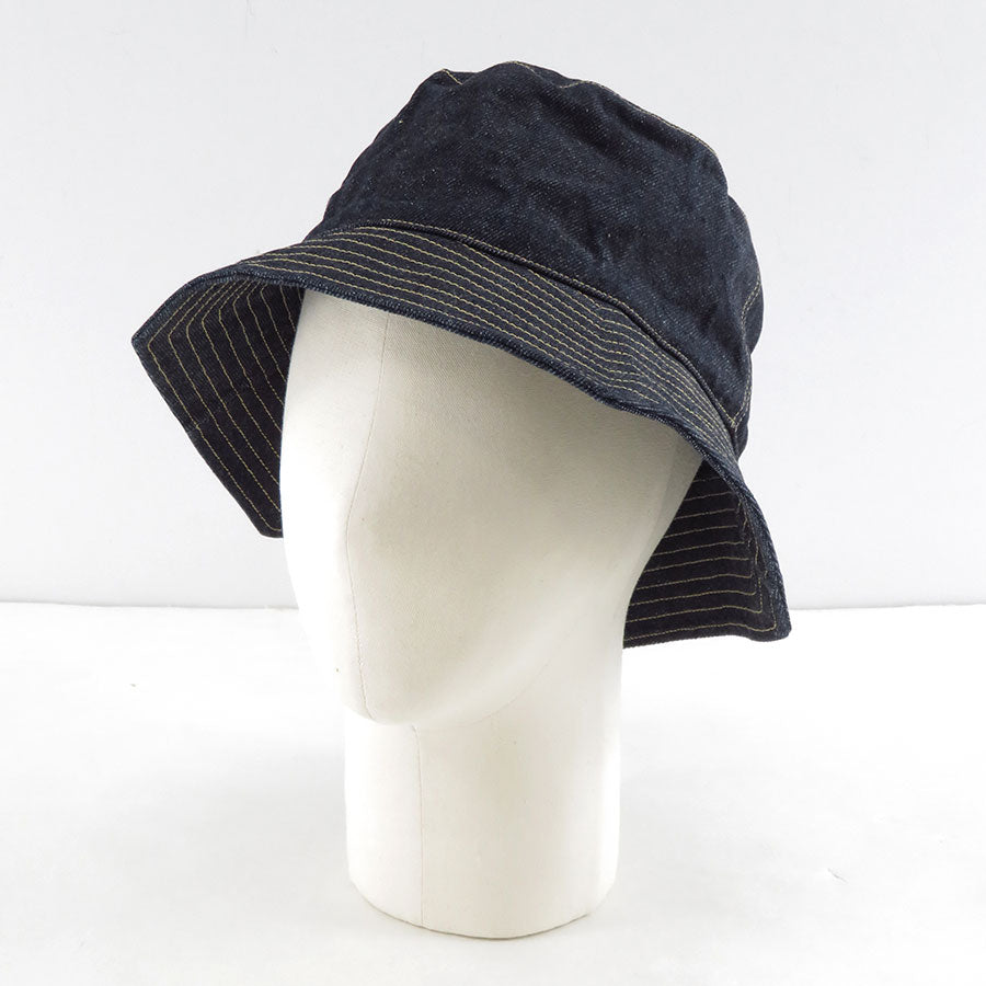 【KIJIMA TAKAYUKI/キジマタカユキ】<br>RECYCLED DENIM PENTAGON BRIM HAT <br>251105