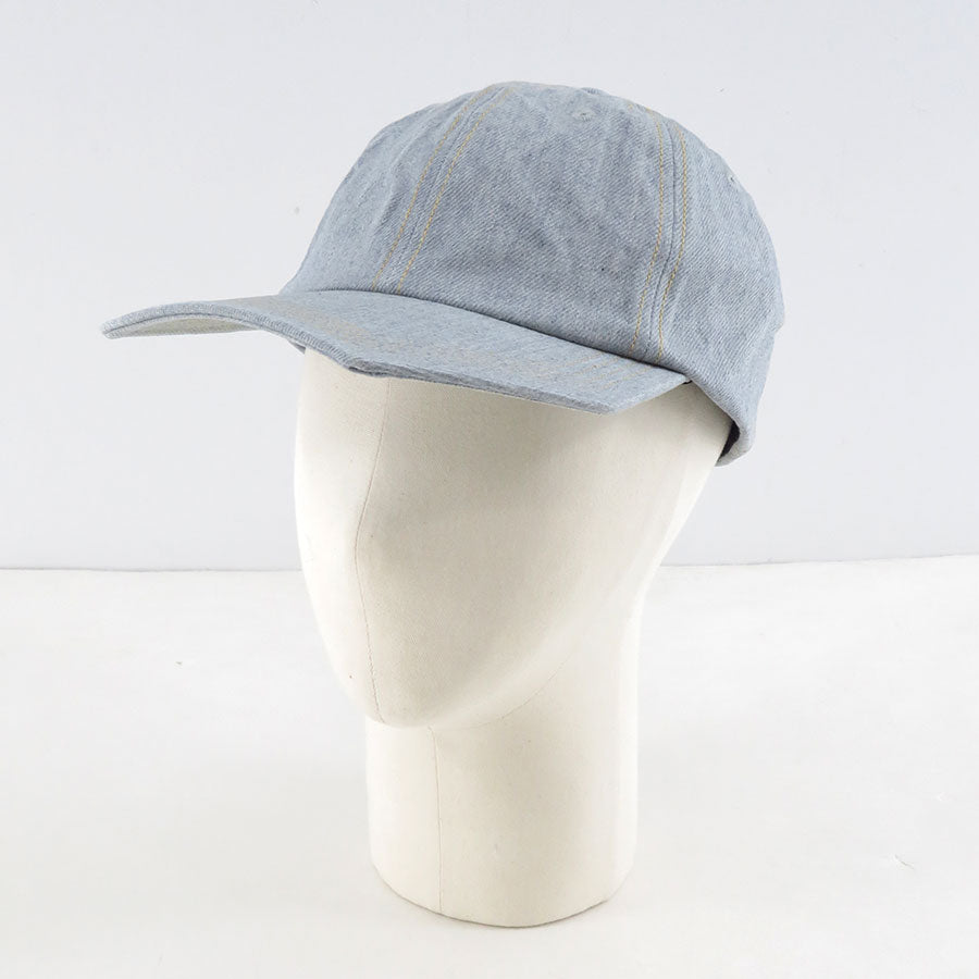 【KIJIMA TAKAYUKI/キジマタカユキ】<br>RECYCLED DENIM PENTAGON VISOR 6PANEL CAP <br>251106