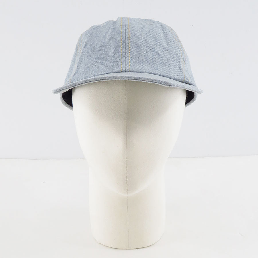 【KIJIMA TAKAYUKI/キジマタカユキ】<br>RECYCLED DENIM PENTAGON VISOR 6PANEL CAP <br>251106