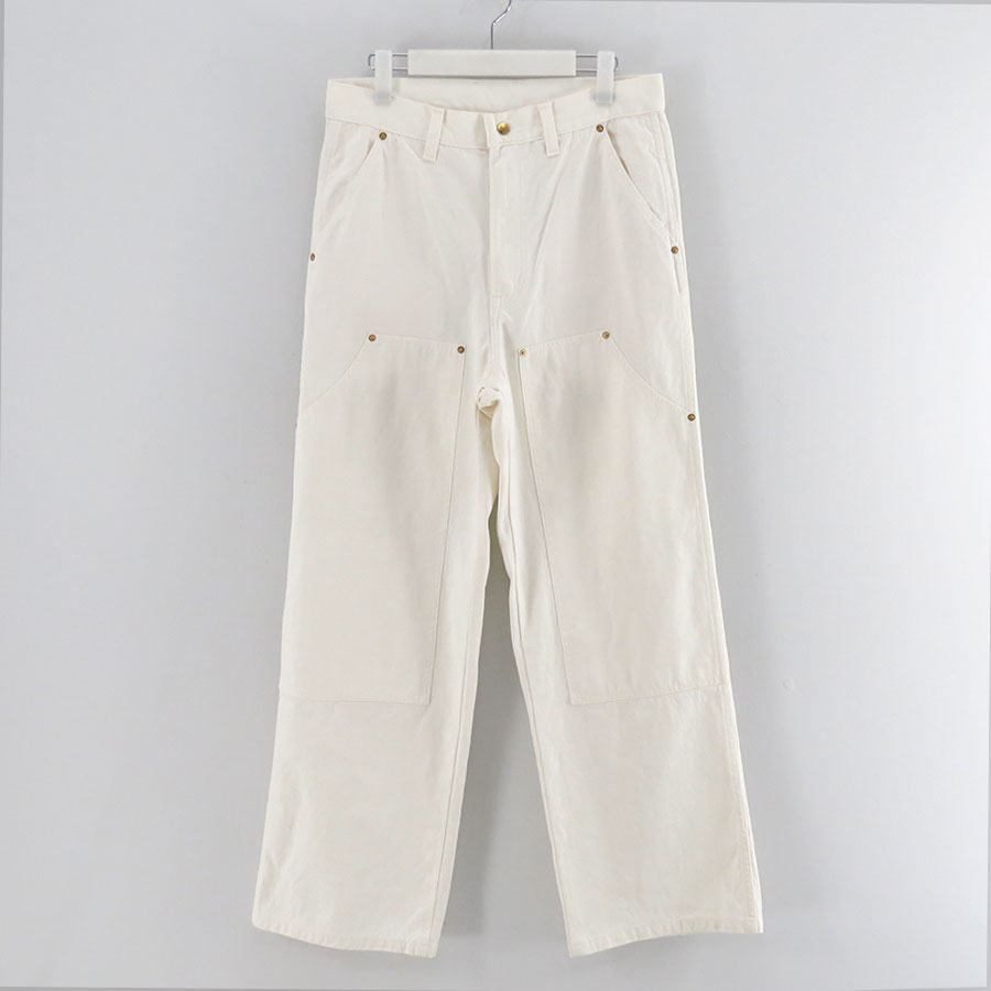 【UNUSED/アンユーズド】<br>TALON ZIPPER ONE WASH Double knee duck pants <br>UW1176
