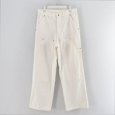 【UNUSED/アンユーズド】<br>TALON ZIPPER ONE WASH Double knee duck pants <br>UW1176