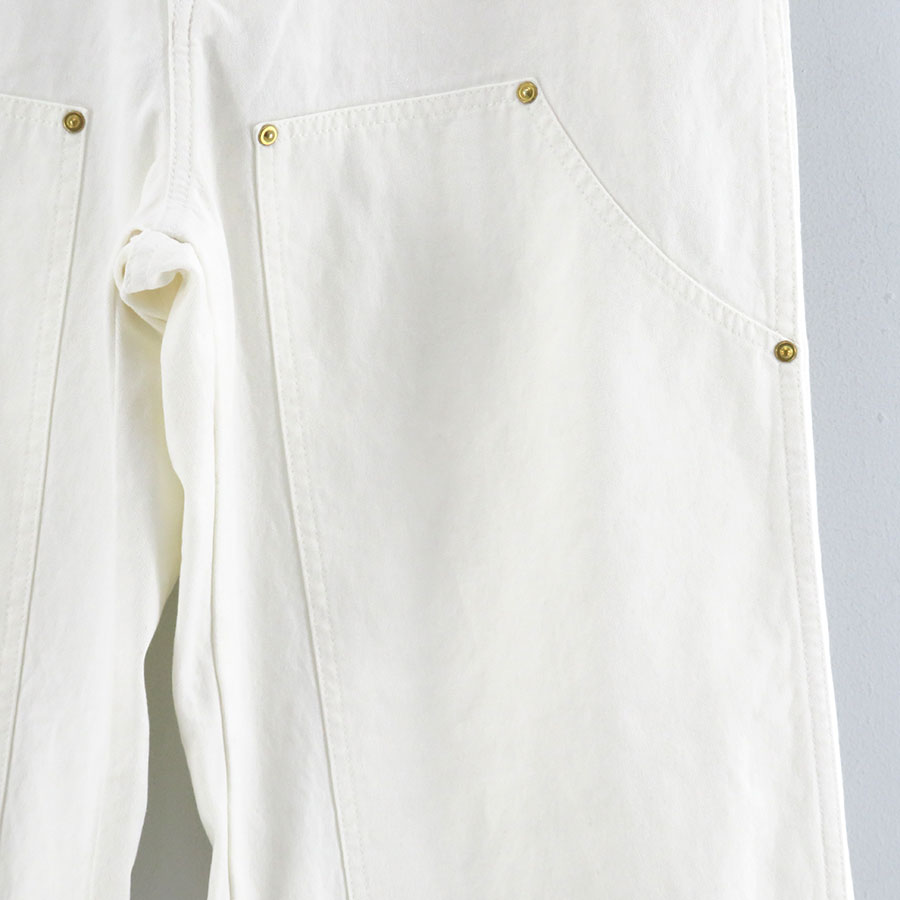 【UNUSED/アンユーズド】<br>TALON ZIPPER ONE WASH Double knee duck pants <br>UW1176