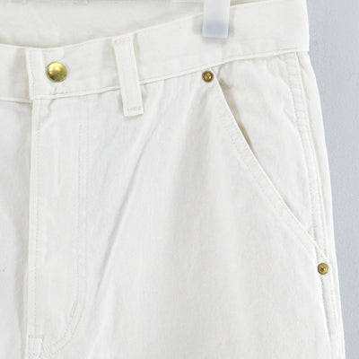 【UNUSED/アンユーズド】<br>TALON ZIPPER ONE WASH Double knee duck pants <br>UW1176