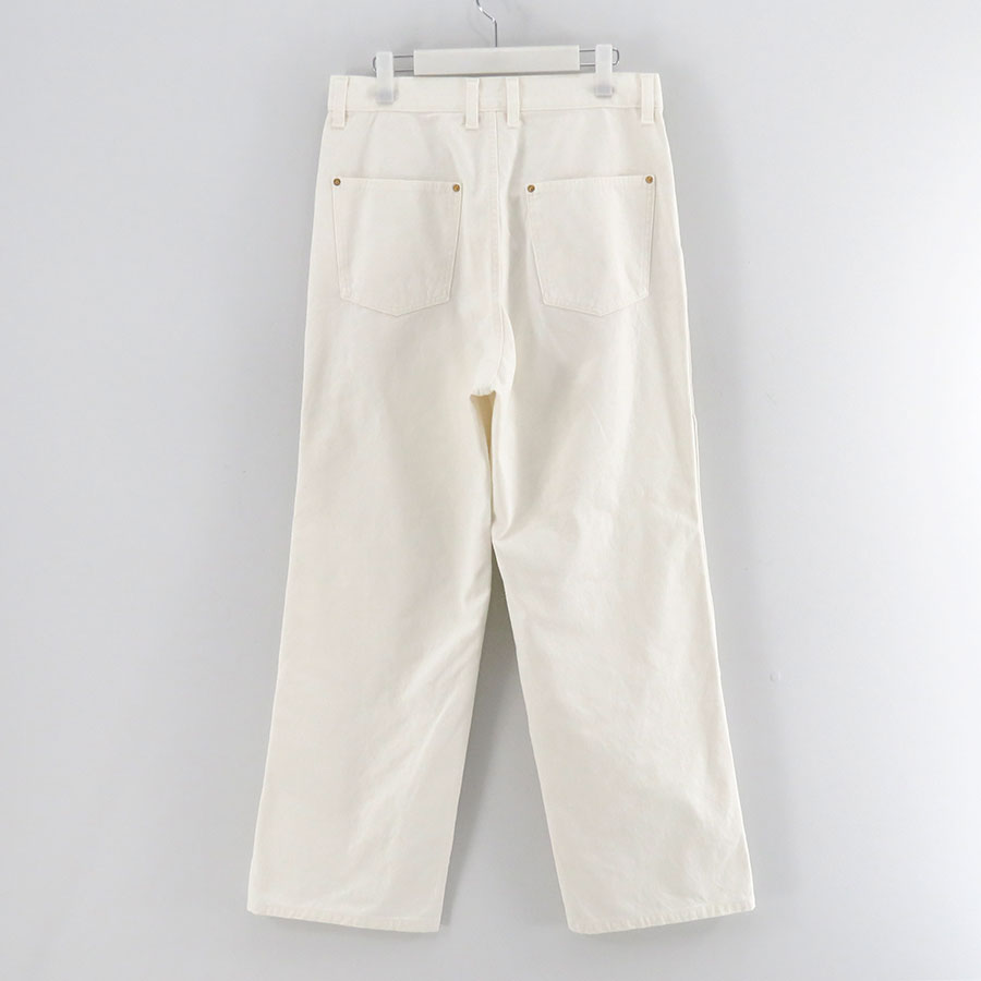 【UNUSED/アンユーズド】<br>TALON ZIPPER ONE WASH Double knee duck pants <br>UW1176