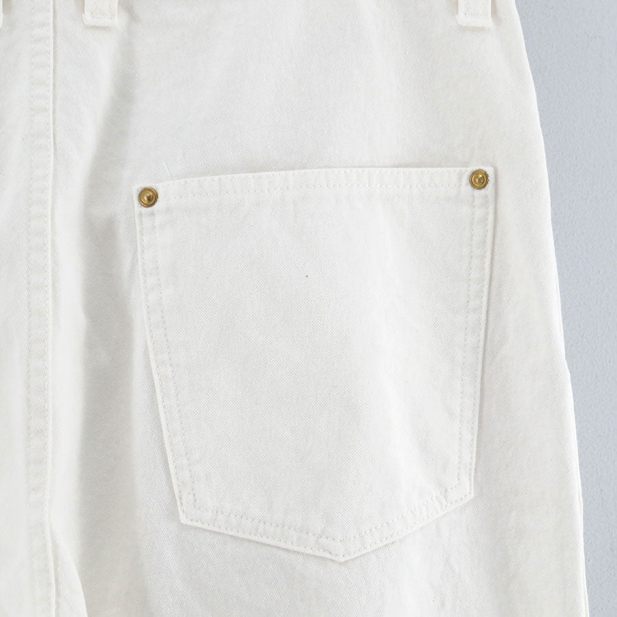 【UNUSED/アンユーズド】<br>TALON ZIPPER ONE WASH Double knee duck pants <br>UW1176