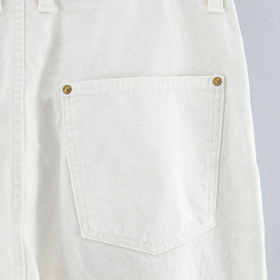 【UNUSED/アンユーズド】<br>TALON ZIPPER ONE WASH Double knee duck pants <br>UW1176