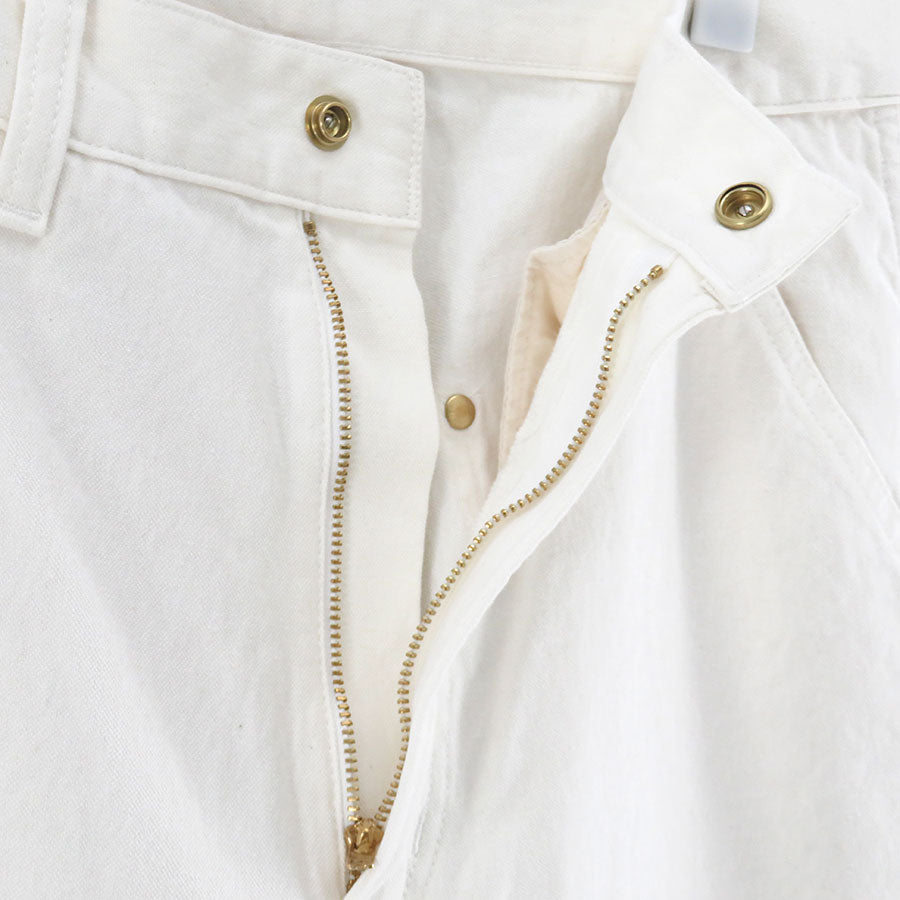 【UNUSED/アンユーズド】<br>TALON ZIPPER ONE WASH Double knee duck pants <br>UW1176