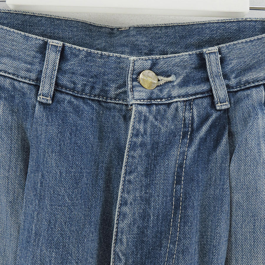 Graphpaper/グラフペーパー】Selvage Denim Two Tuck Tapered