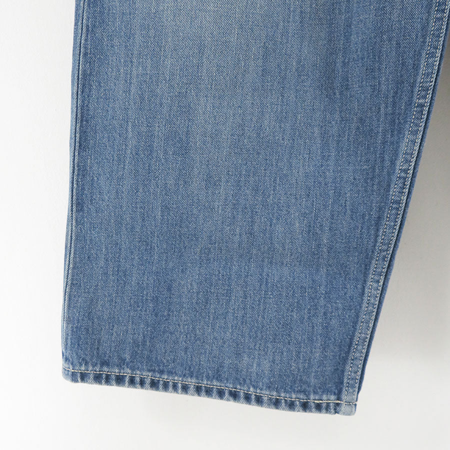 【Graphpaper/グラフペーパー】<br>Selvage Denim Two Tuck Pants <br>GU251-40188LB