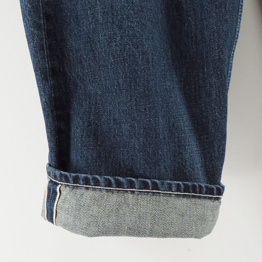 【Graphpaper/グラフペーパー】<br>Selvage Denim Two Tuck Tapered Pants <br>GU251-40187DB