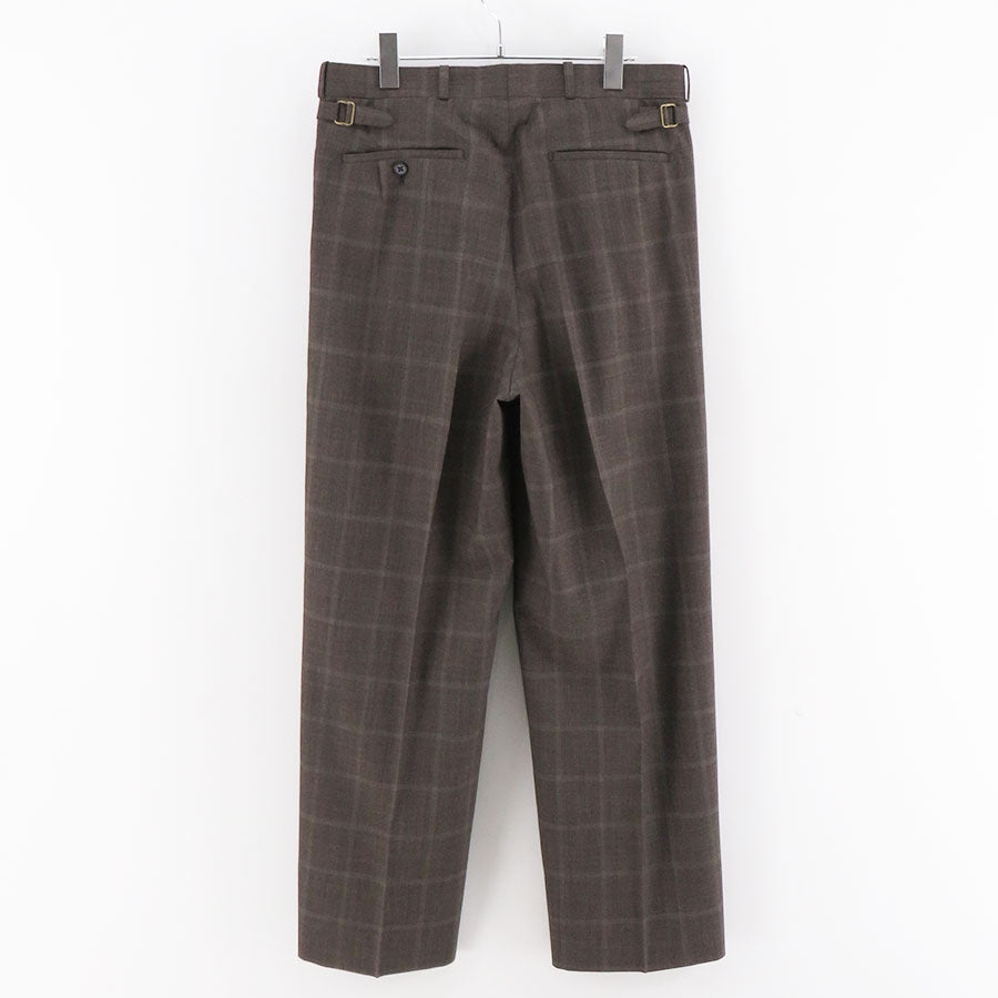 MAATEE&SONS/マーティーアンドサンズ】JEFFERLY / 杢 brwn check