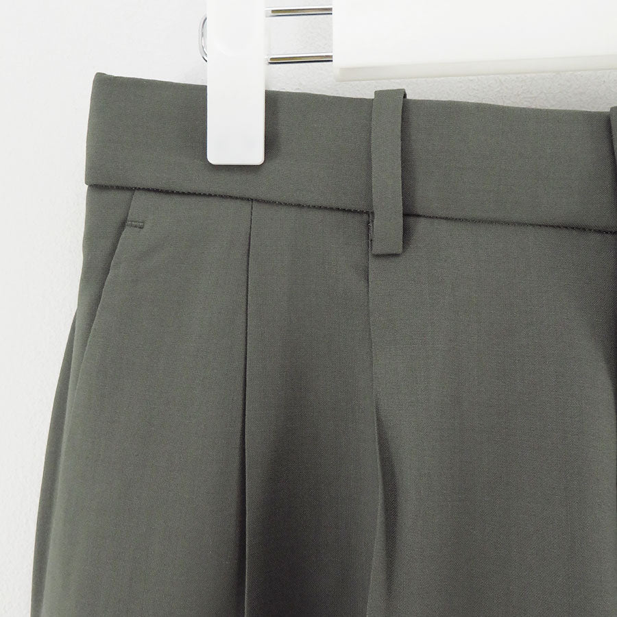 【MARKAWARE/マーカウェア】<br>CLASSIC FIT DOUBLE PLEATED TROUSERS <br>A25A11PT01C