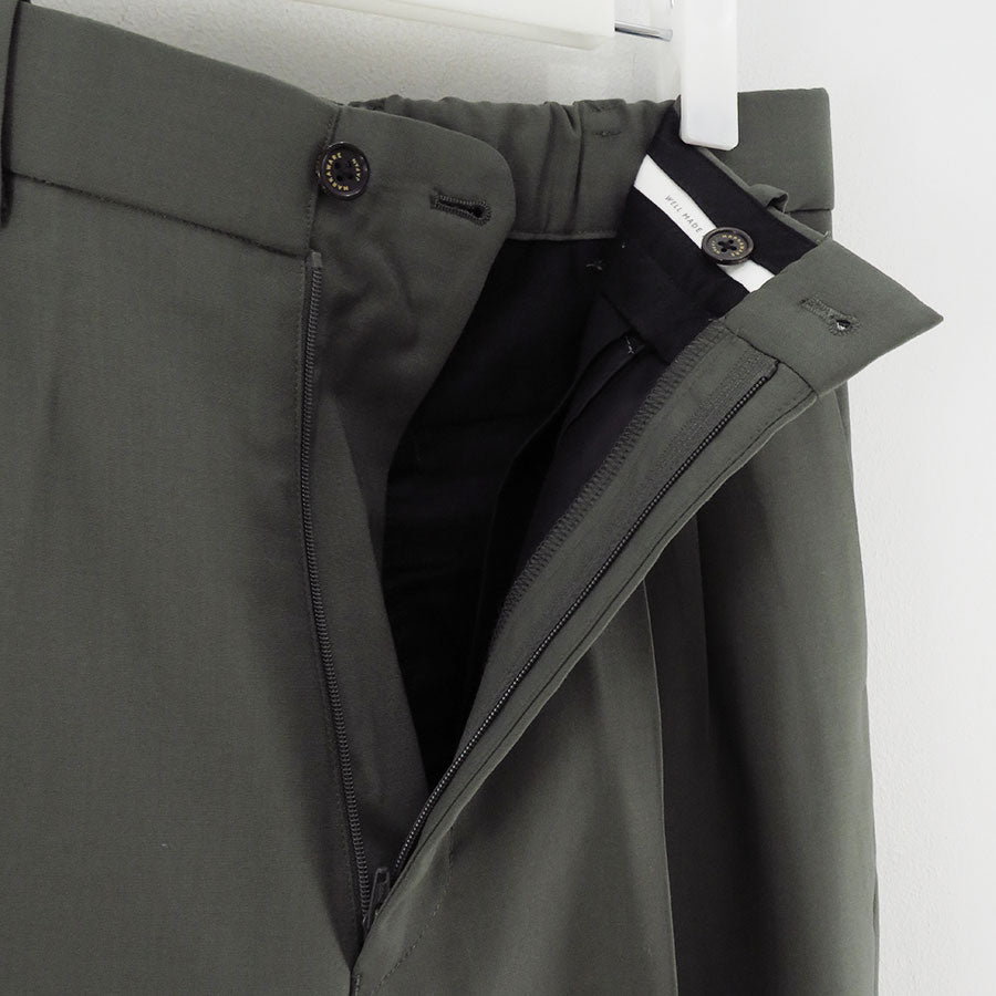 【MARKAWARE/マーカウェア】<br>CLASSIC FIT DOUBLE PLEATED TROUSERS <br>A25A11PT01C