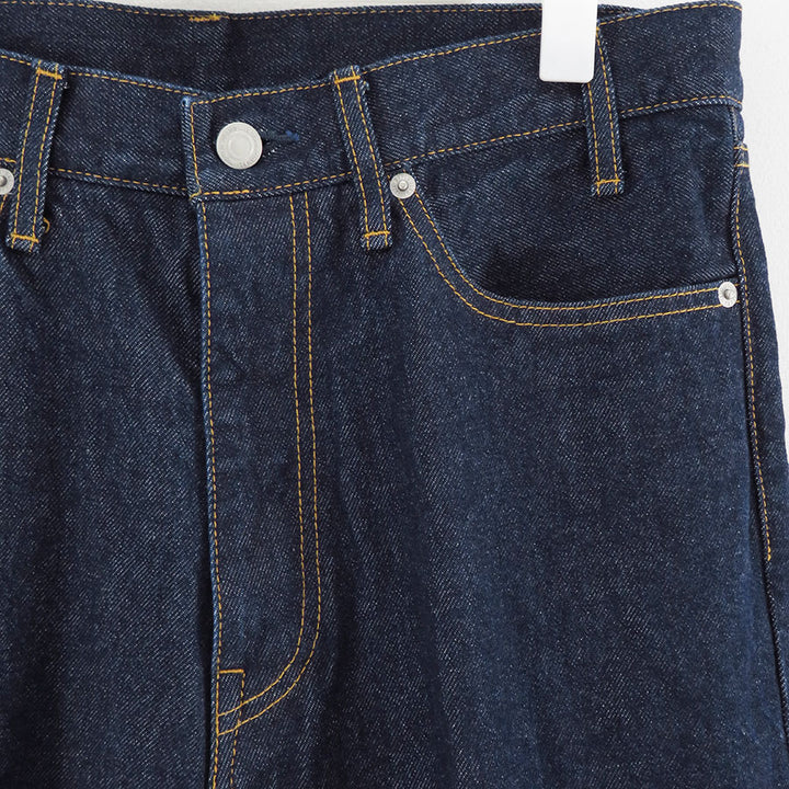 Kota Gushiken/コウタグシケン】Centre Pressed Denim with Crochet