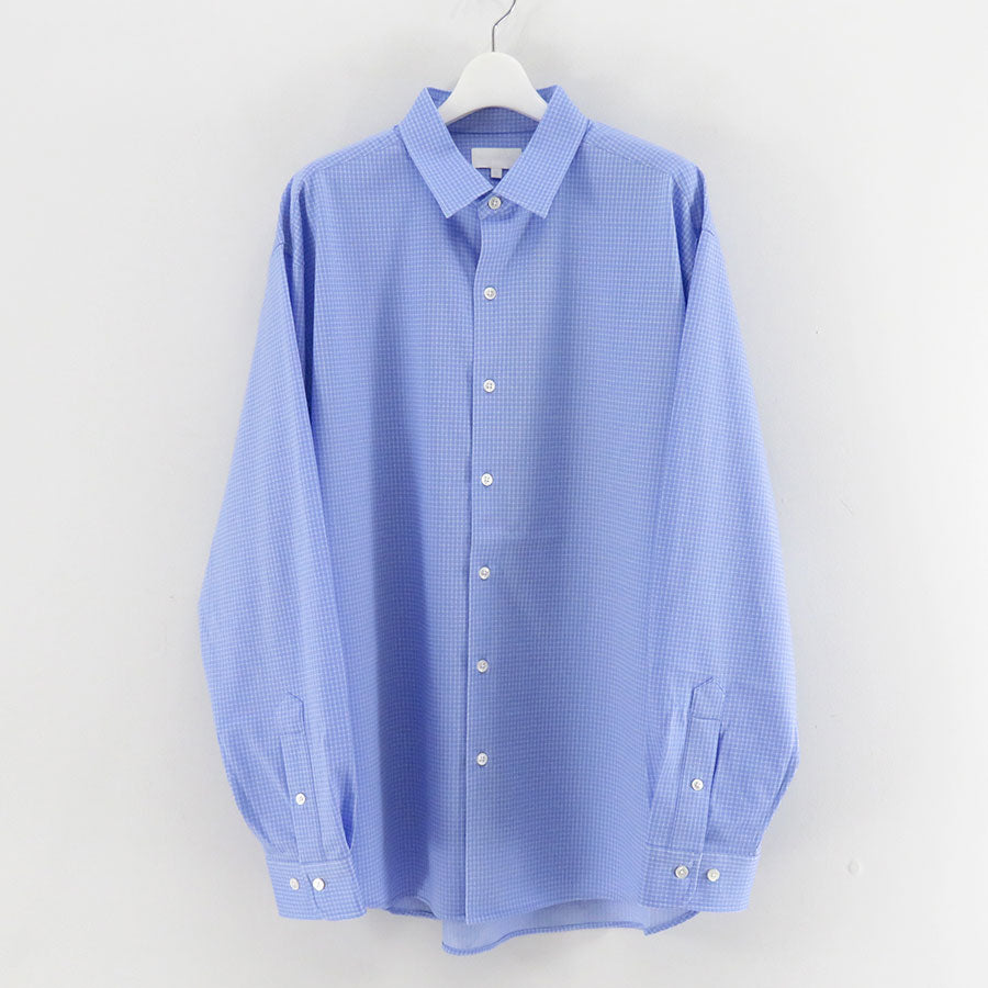【KANEMASA PHIL./カネマサフィル】<br>36G Atomoshere Check Shirt <br>KM25A-030
