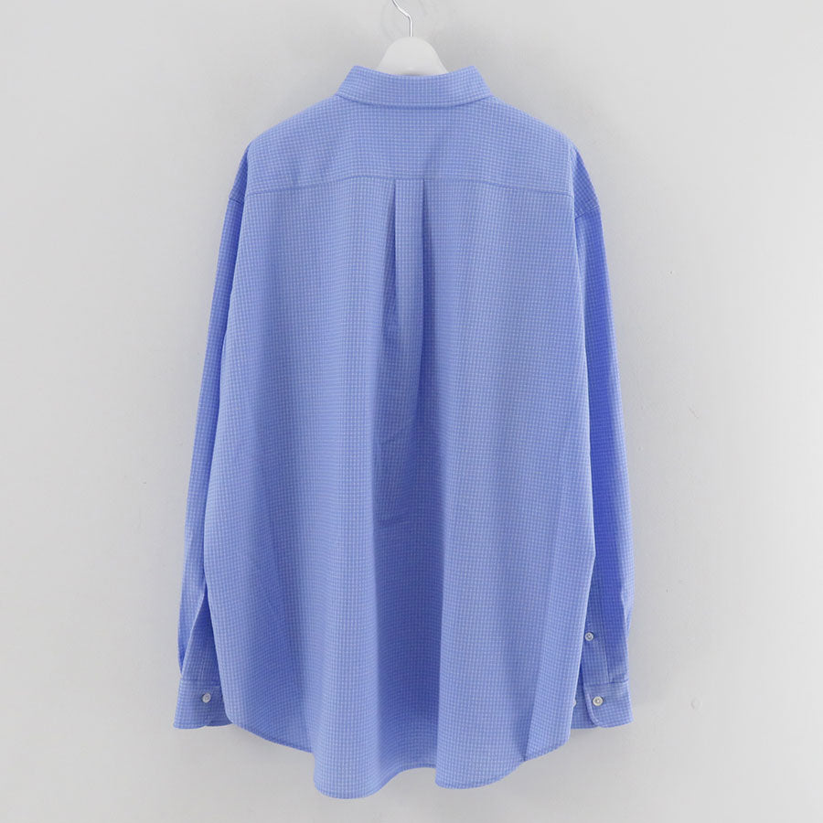 【KANEMASA PHIL./カネマサフィル】<br>36G Atomoshere Check Shirt <br>KM25A-030