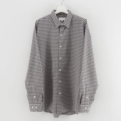 【KANEMASA PHIL./カネマサフィル】<br>36G Atomoshere Check Shirt <br>KM25A-030