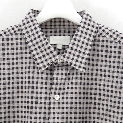 【KANEMASA PHIL./カネマサフィル】<br>36G Atomoshere Check Shirt <br>KM25A-030