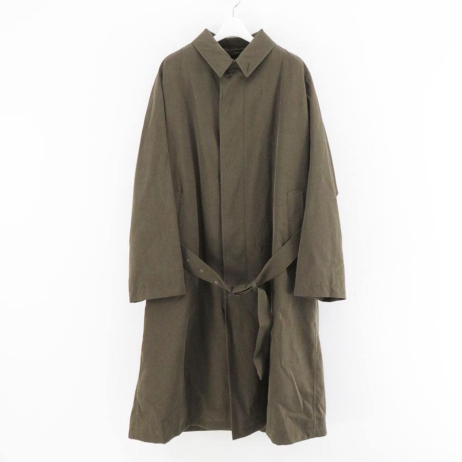 【A.PRESSE/アプレッセ】<br>Lining Detachable Silk Coat <br>23AAP-01-12H