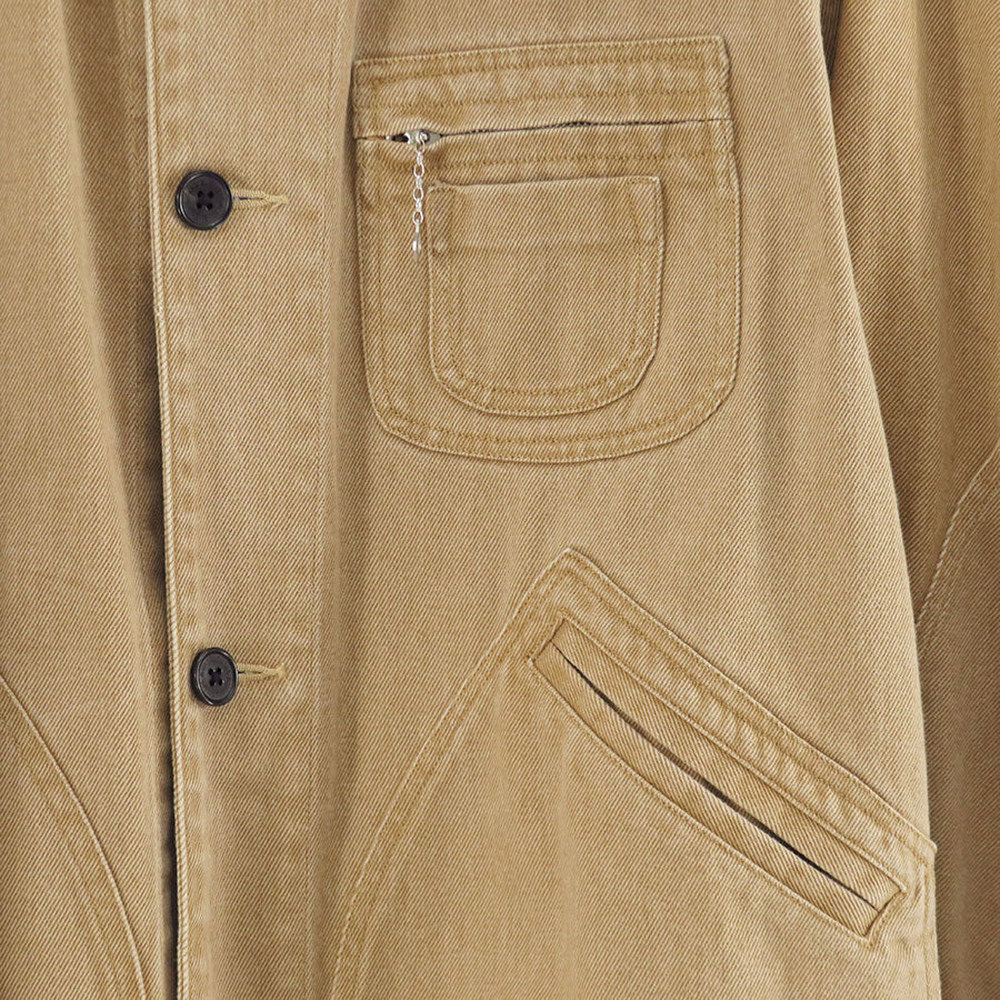 【DAIRIKU/ダイリク】<br>"Cooper" Vintage Washed Hunting Jacket <br>25AWCP1