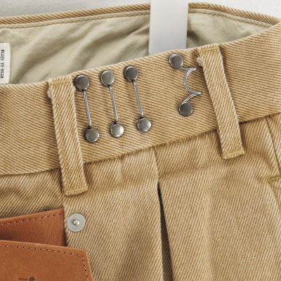【DAIRIKU/ダイリク】<br>”D”Buckle Super Wide Chino Pants <br>25AWCP2