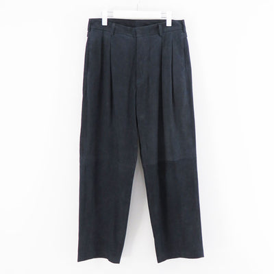 【A.PRESSE/アプレッセ】<br>Suede Trousers <br>23AAP-04-24H