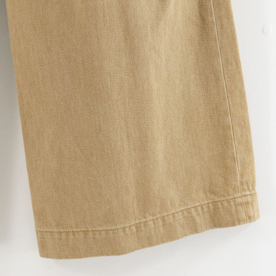 【DAIRIKU/ダイリク】<br>”D”Buckle Super Wide Chino Pants <br>25AWCP2