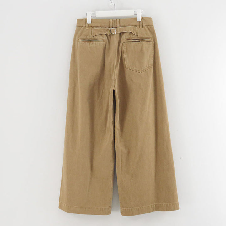 DAIRIKU/ダイリク】”D”Buckle Super Wide Chino Pants 25AWCP2の