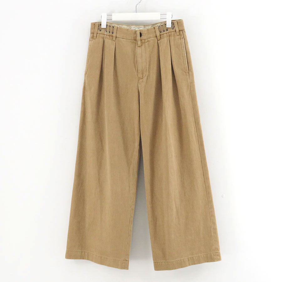 【DAIRIKU/ダイリク】<br>"Cooper" Adjuster Wide Chino Pants <br>25AWCP3