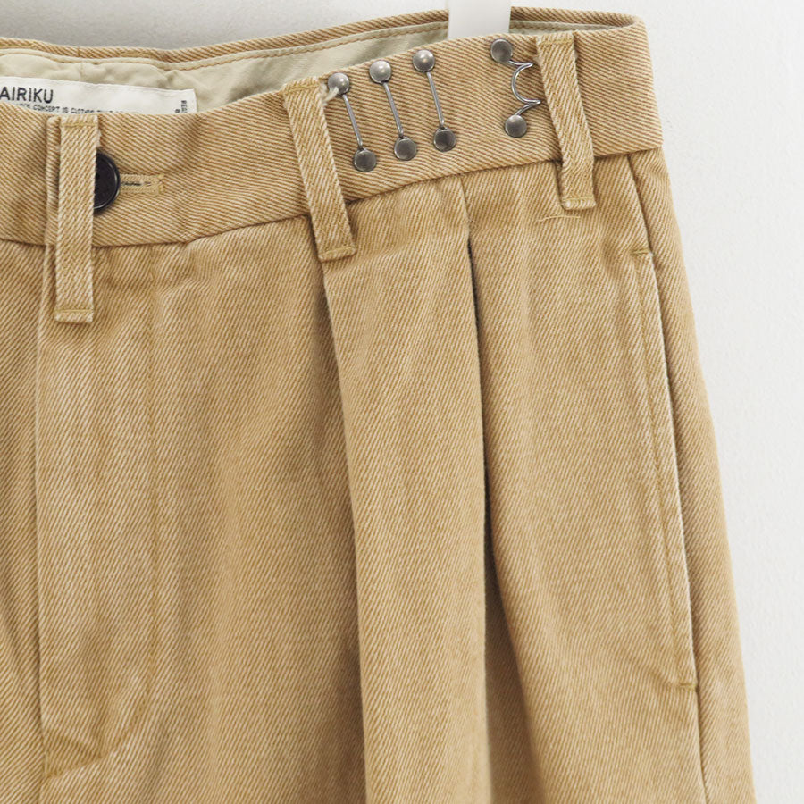 【DAIRIKU/ダイリク】<br>"Cooper" Adjuster Wide Chino Pants <br>25AWCP3