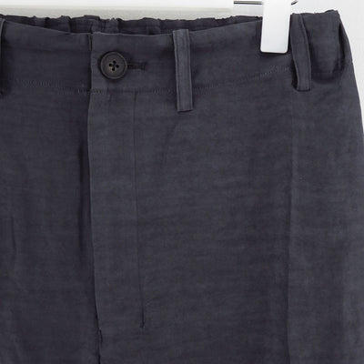 【nonnotte/ノノット】<br>Draping Crotch Box Pleats No Tuck Trousers <br>N-25S-043