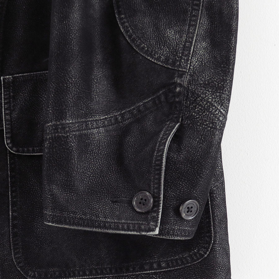 【DAIRIKU/ダイリク】<br>Artificial Leather Hunting Jacket <br>25AWJ1