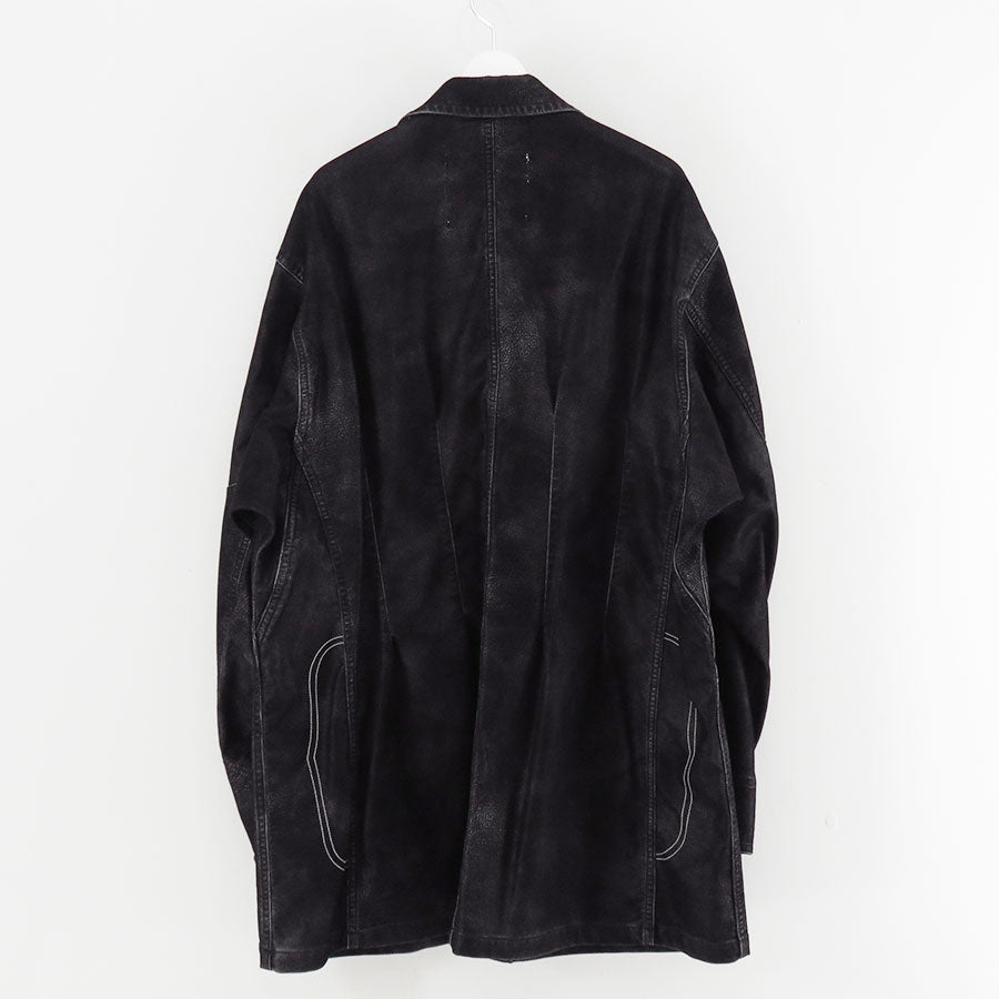 【DAIRIKU/ダイリク】<br>Artificial Leather Hunting Jacket <br>25AWJ1