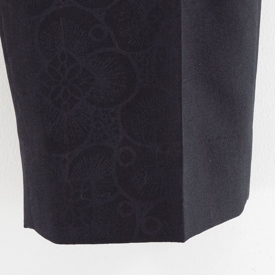 nonnotte/ノノット】2-Tuck Wide Tapered Trousers N-25S-028の