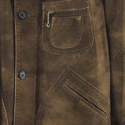 【DAIRIKU/ダイリク】<br>Artificial Leather Hunting Jacket <br>25AWJ1