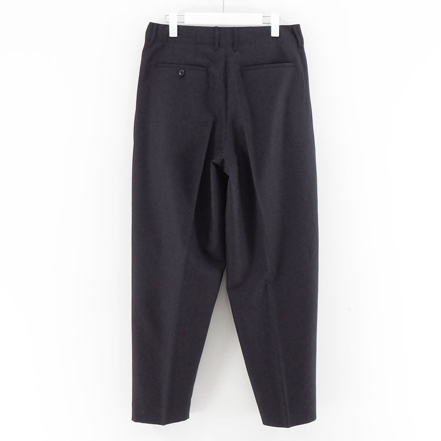 【nonnotte/ノノット】<br>2-Tuck Wide Tapered Trousers <br>N-25S-028