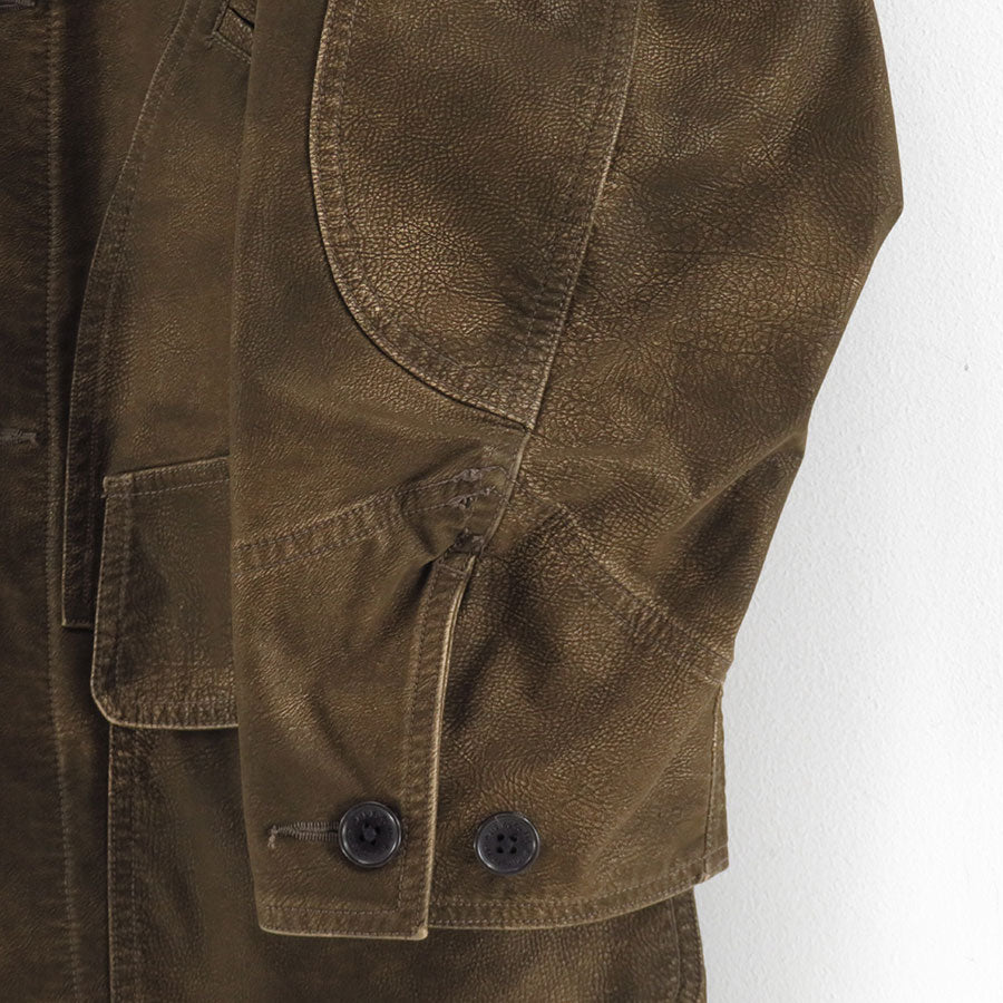【DAIRIKU/ダイリク】<br>Artificial Leather Hunting Jacket <br>25AWJ1