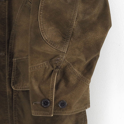 【DAIRIKU/ダイリク】<br>Artificial Leather Hunting Jacket <br>25AWJ1