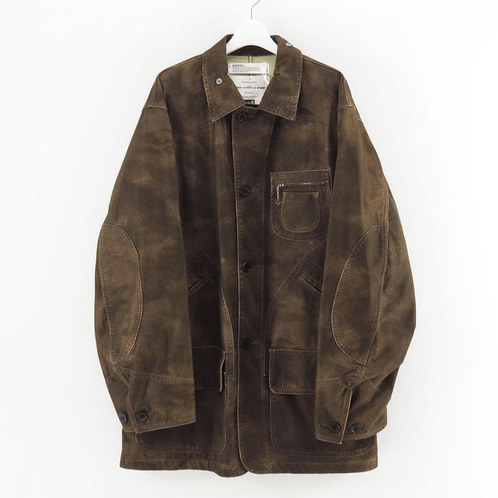 DAIRIKU/ダイリク】Artificial Leather Hunting Jacket 25AWJ1の