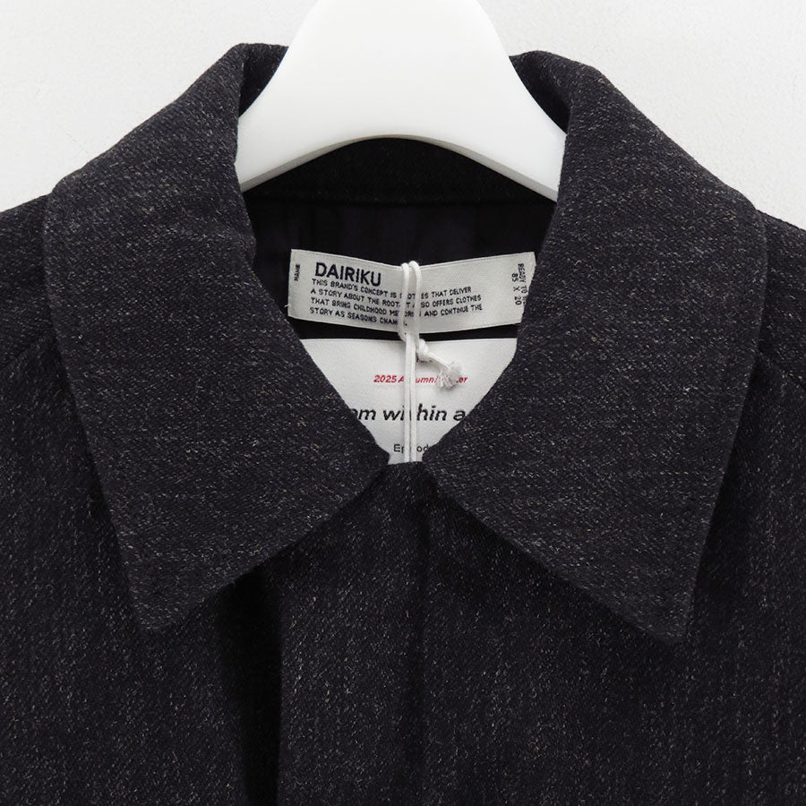 【DAIRIKU/ダイリク】<br>"Inception" Big-Sleeve Blitish JKT <br>25AWJ7