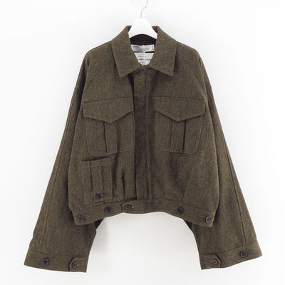 【DAIRIKU/ダイリク】<br>"Inception" Big-Sleeve Blitish JKT <br>25AWJ7