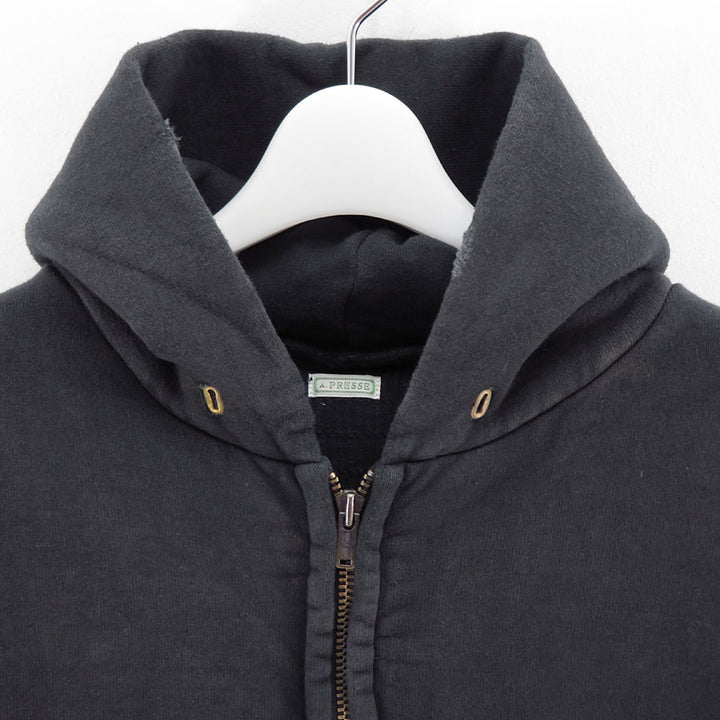 A.PRESSE/アプレッセ】Vintage Zip Sweat Hoodie 25SAP-05-09Kの A.PRESSE/アプレッセ】Vintage Zip Sweat Hoodie 25SAP-05-09Kの