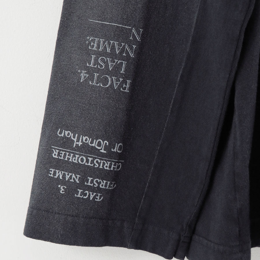 【DAIRIKU/ダイリク】<br>"TATTOO" Swithing Tee <br>25AWC3