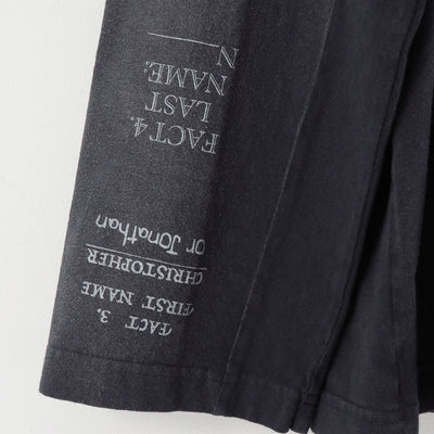 【DAIRIKU/ダイリク】<br>"TATTOO" Swithing Tee <br>25AWC3