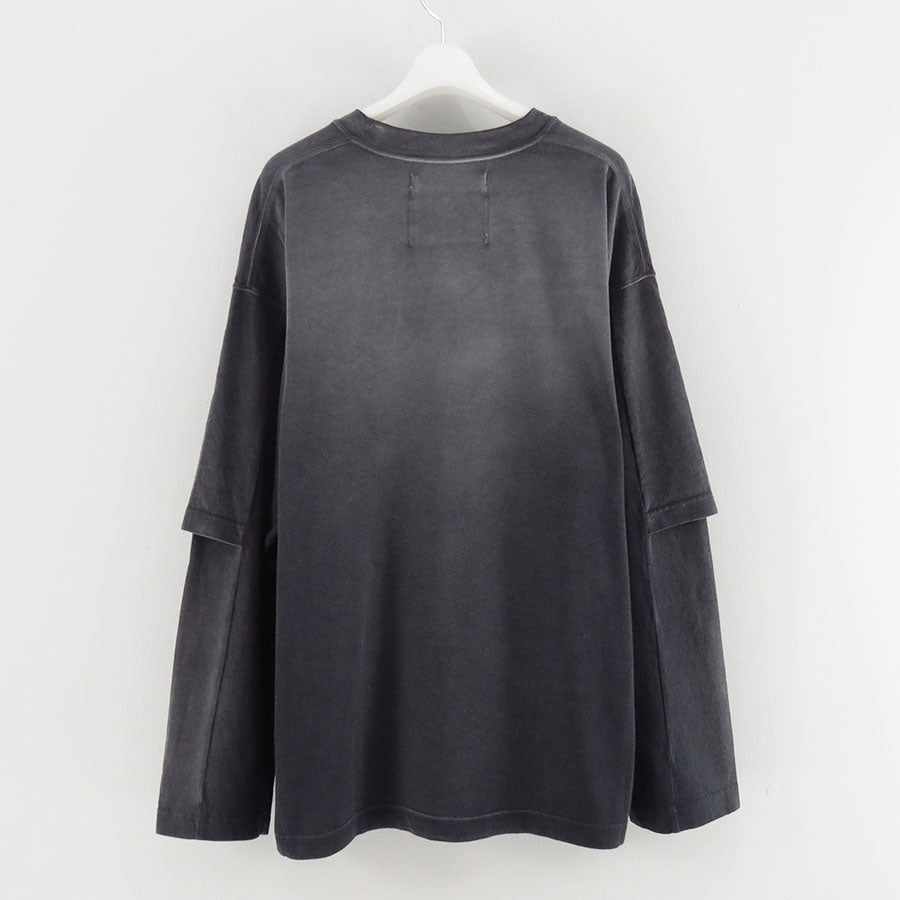 【DAIRIKU/ダイリク】<br>"PARADOX"Emboidery Swithing Tee <br>25AWC4