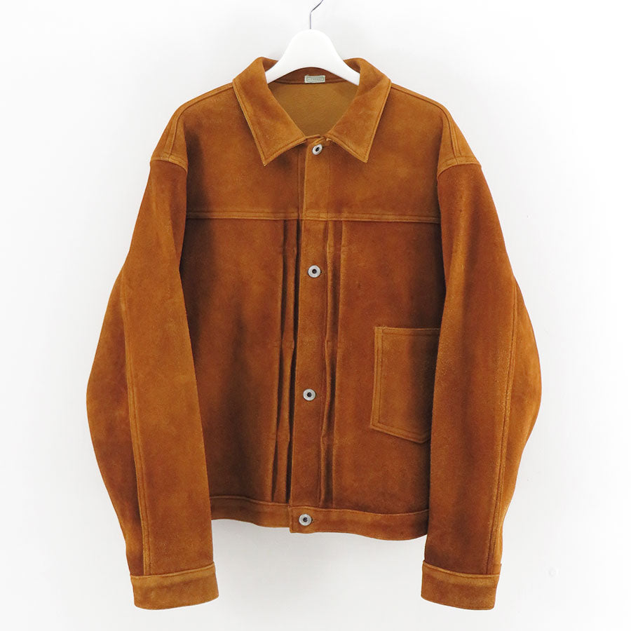 【A.PRESSE/アプレッセ】<br>Vintage Suede Leather No.213 Jacket <br>25AAP-01-59